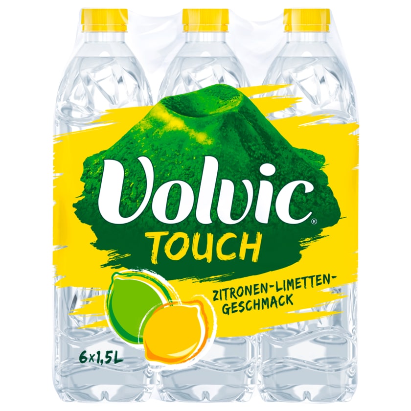 Volvic Touch Zitrone-Limette 6x1,5l